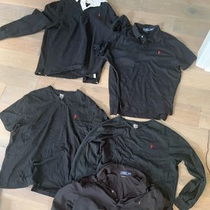Polo Ralph Lauren Lot- v necks and polos XXL NWOT